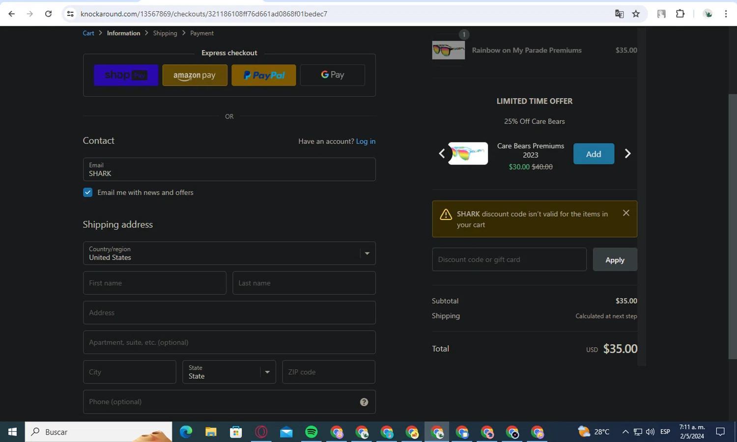 How to apply Knockaround coupon code